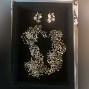 Sassy Jones Ms. Yo universe Necklace and Earrings.